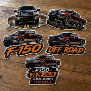 Pack 4 Stickers (Mas uno de Regalo)